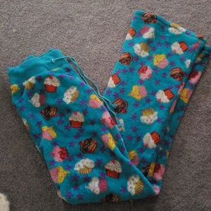Cupcake PJ pants